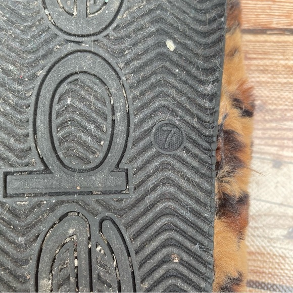 Bebe Fanny Womens Faux Fur Footbed Slide Sandals size 7 - Picture 12 of 15